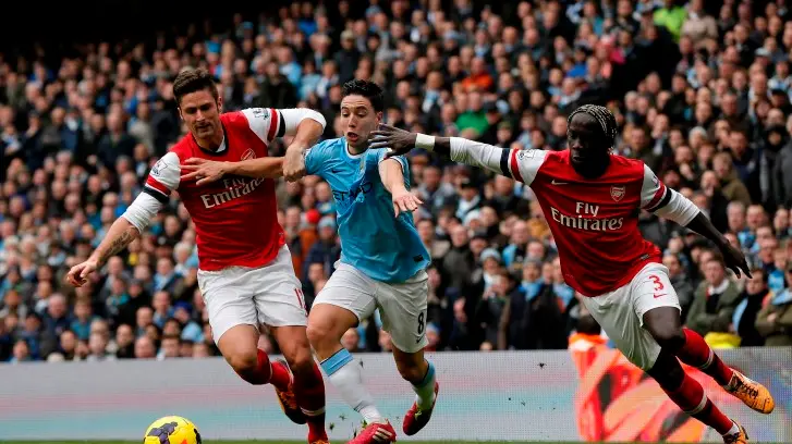 Football: Man City sink Arsenal in goalfest