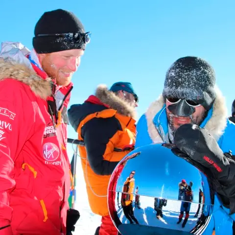 Prince Harry charity trek reaches South Pole