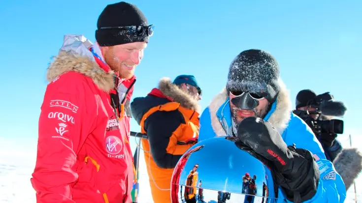 Prince Harry charity trek reaches South Pole