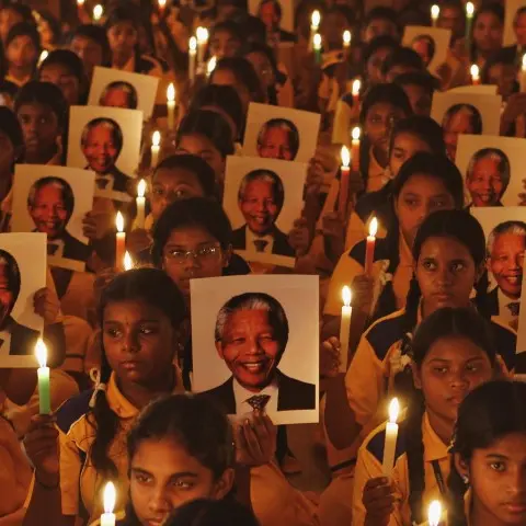 Mandela, Miley top Google searches