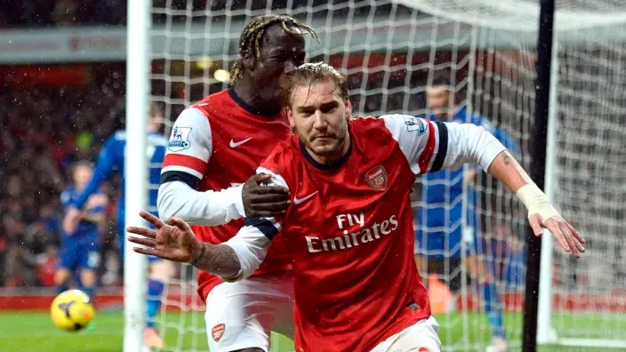 Football: Arsenal leave it late to beat Cardiff