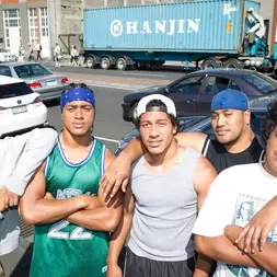 Group helpless to save cyclist hit by truck