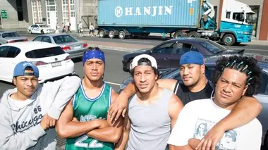 Group helpless to save cyclist hit by truck