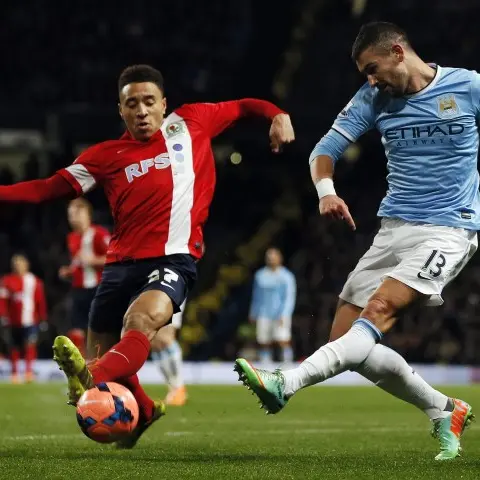 Football: Man City crush Blackburn in FA Cup