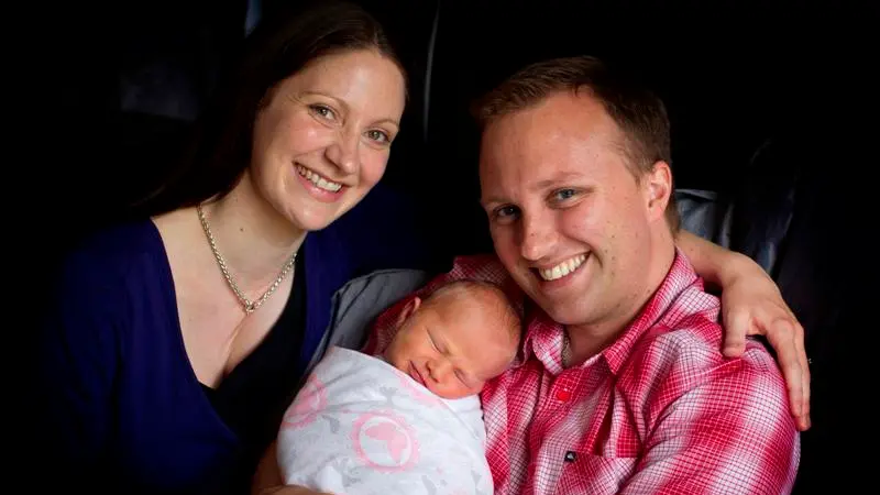 Dying man's wish to meet baby daughter fulfilled