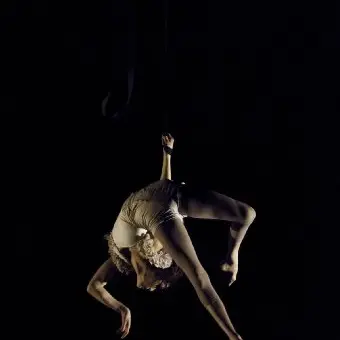 Sometimes the high wire is just a clothesline
