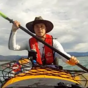 Young kayaker rescued from rough seas