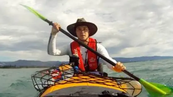 Young kayaker rescued from rough seas