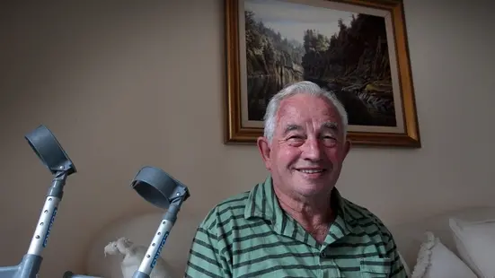 Man survives 40m plunge down cliff