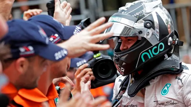 Motorsport: Rosberg wins Monaco GP