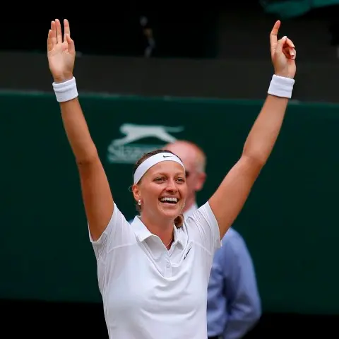 Tennis: Kvitova mauls Bouchard to claim Wimbledon crown