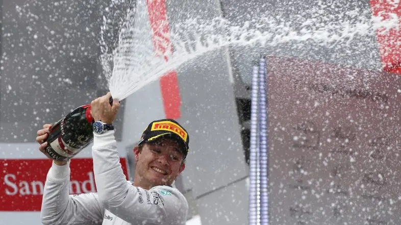 Motorsport: Rosberg triumphs in home GP