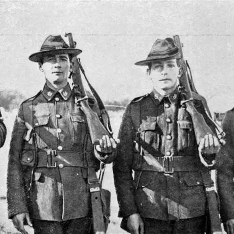 Maori troops bound for Egypt