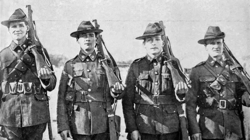 Maori troops bound for Egypt