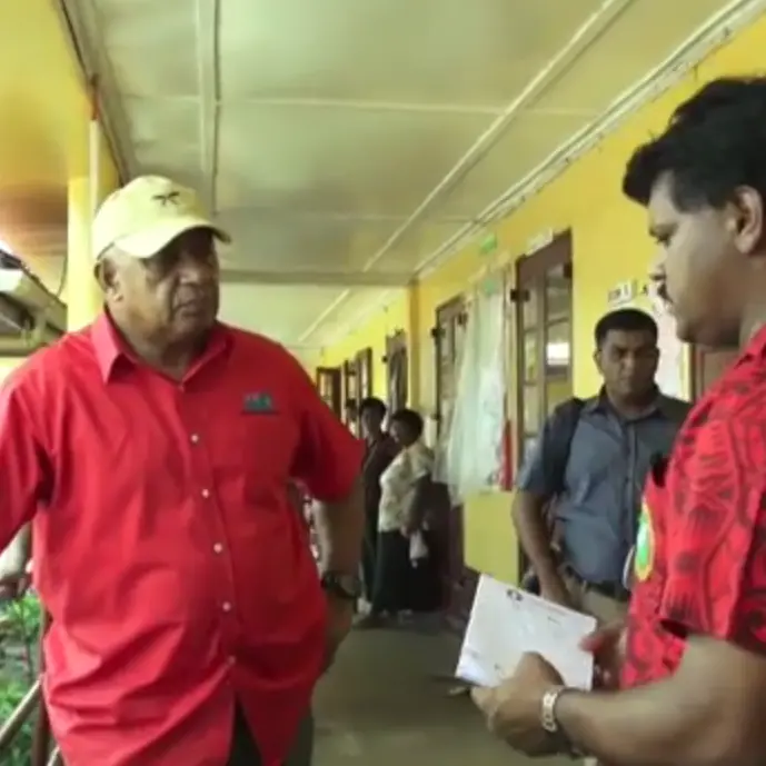Fijian evacuees shelter from floods, landslips