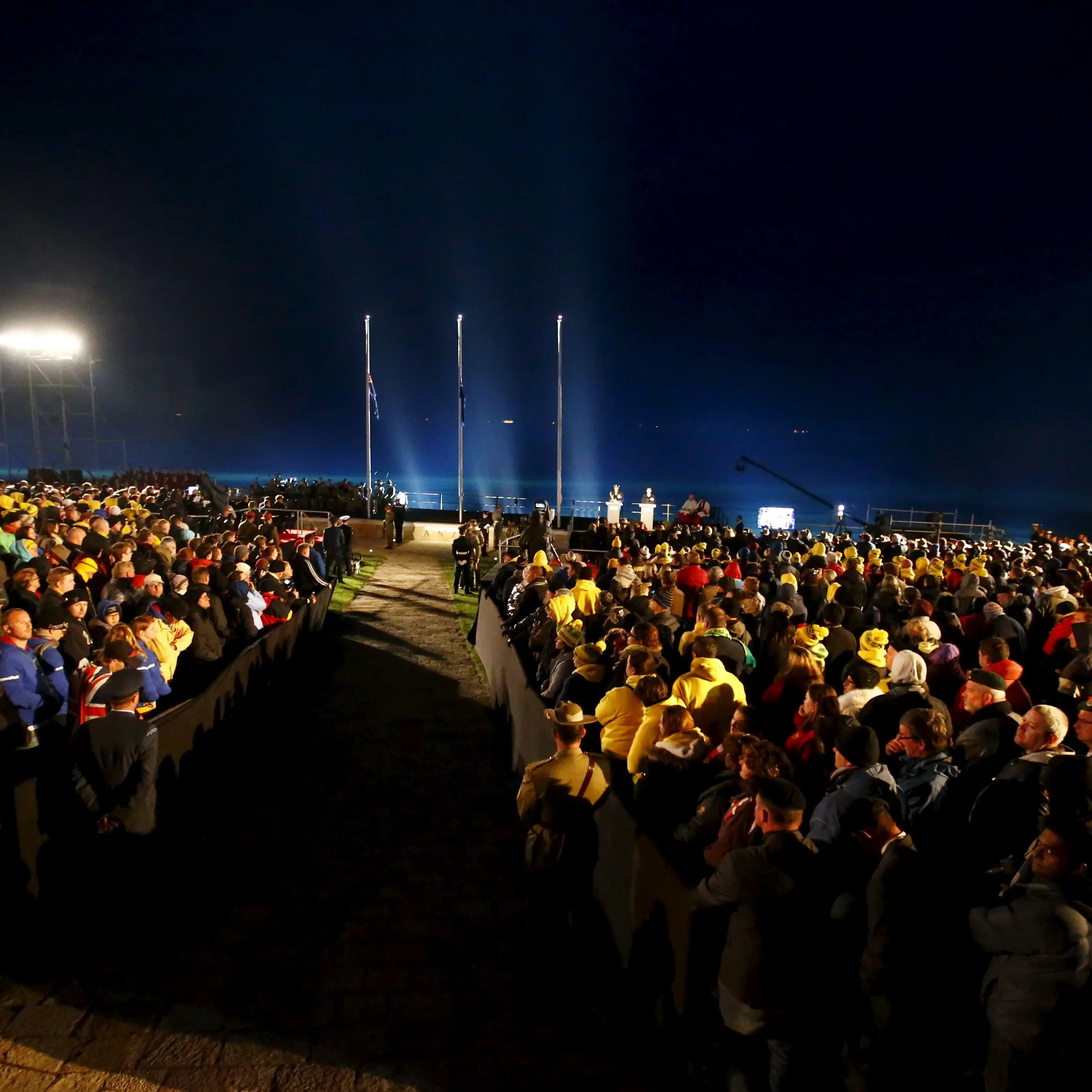 Gallipoli dawn service: 'This is where the legend was born'