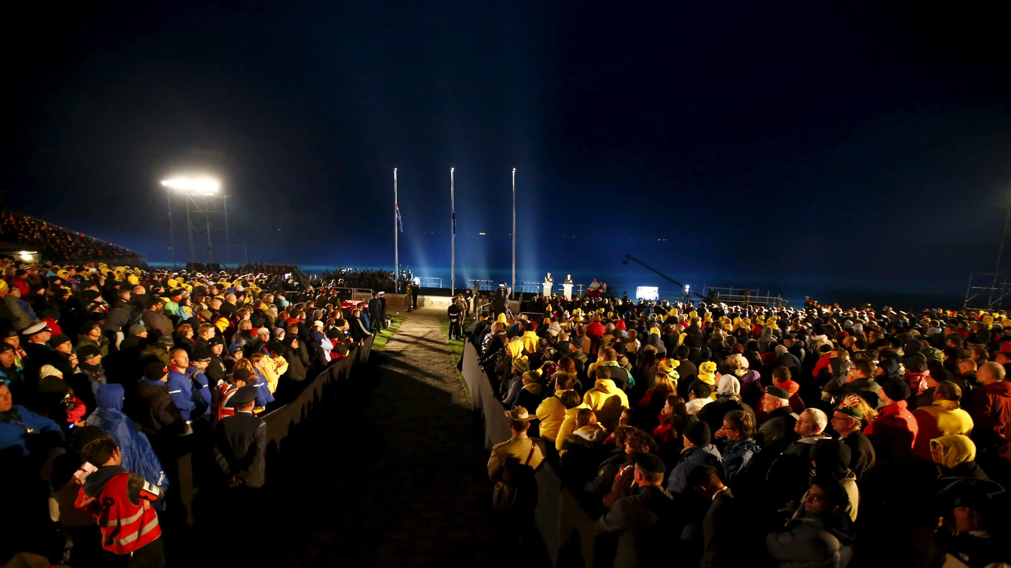 Gallipoli dawn service: 'This is where the legend was born'