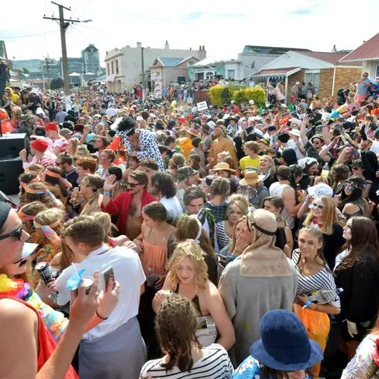 Street party - a success, or unsafe?