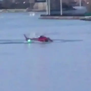 Five killed after helicopter crashes in New York river