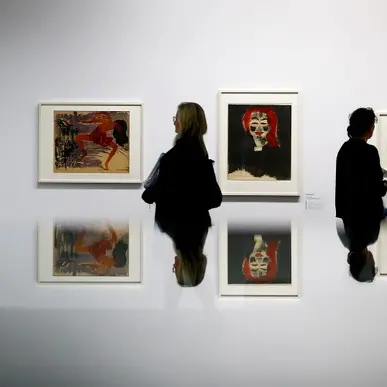 Nazi art trove goes on display