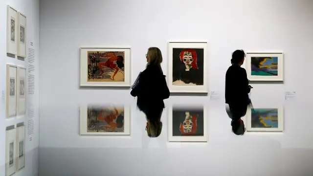 Nazi art trove goes on display