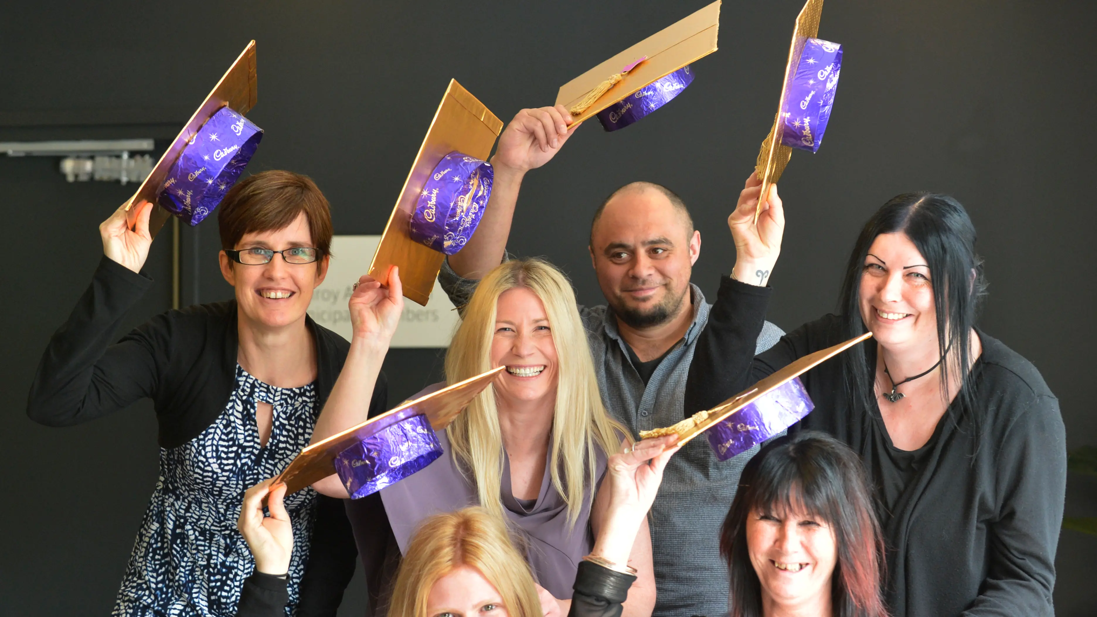 Cadbury workers celebrate with special graduation day