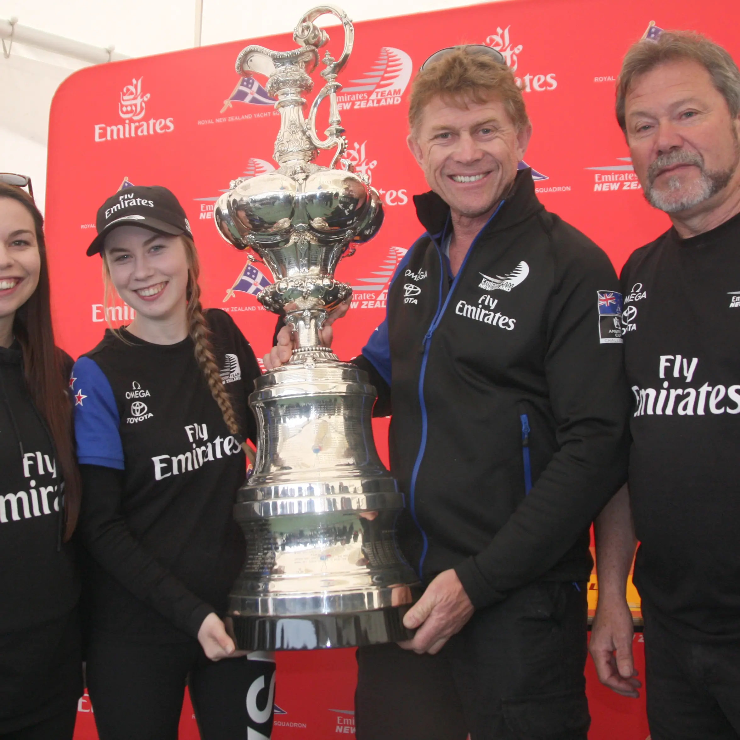 America’s Cup trophy gets main st carnival parade