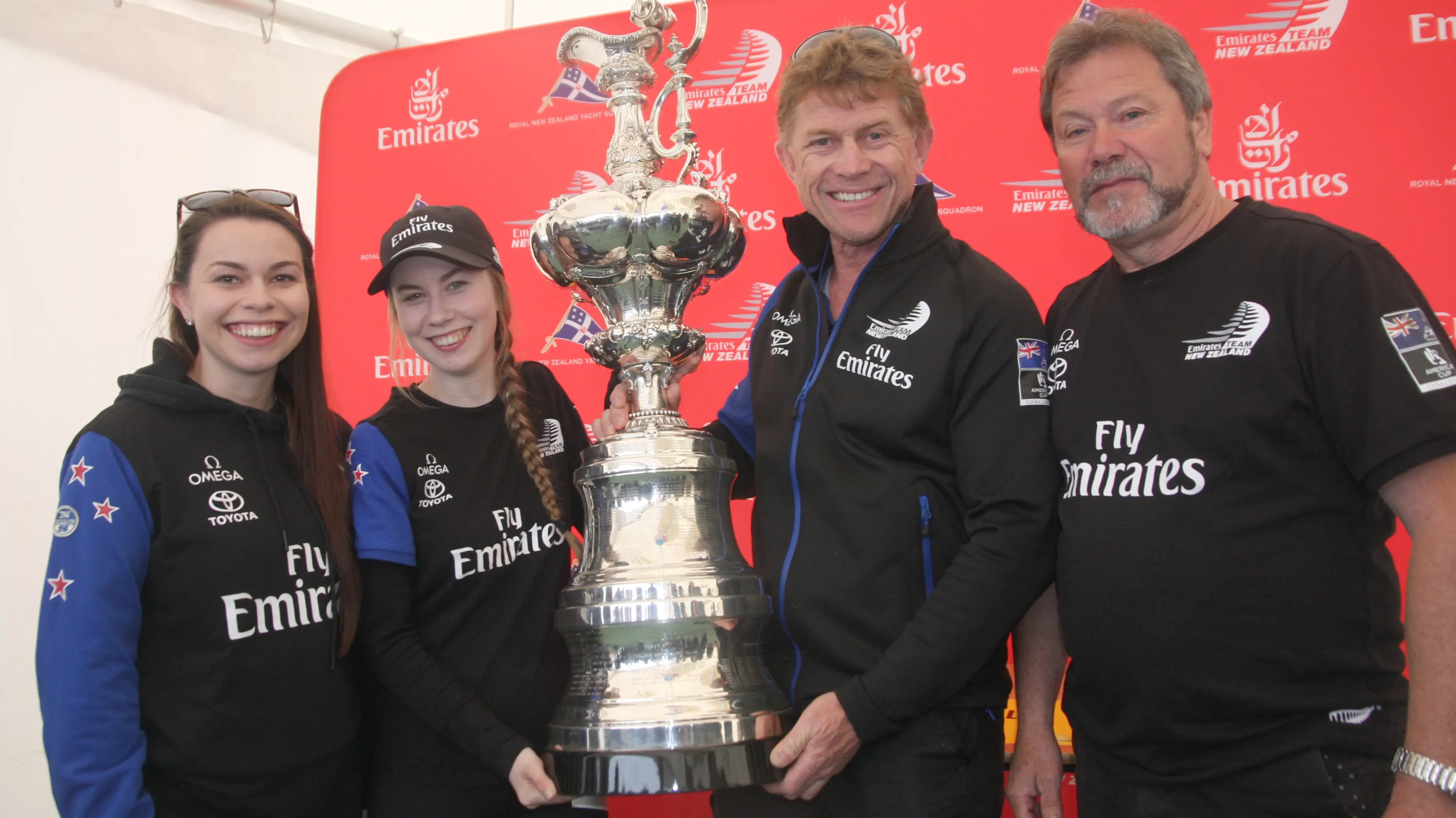 America’s Cup trophy gets main st carnival parade