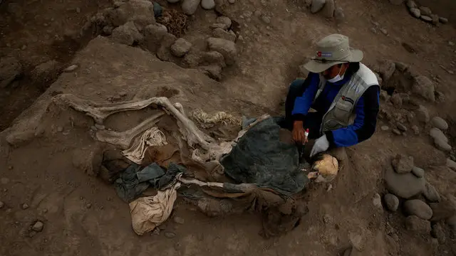 Chinese labourers' remains found at ancient pyramid
