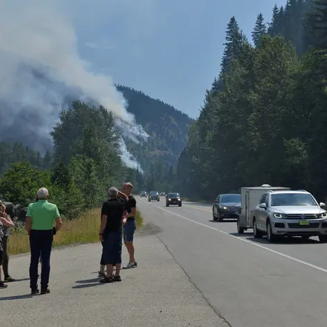 Wildfires raging in Europe, Canada