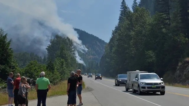 Wildfires raging in Europe, Canada