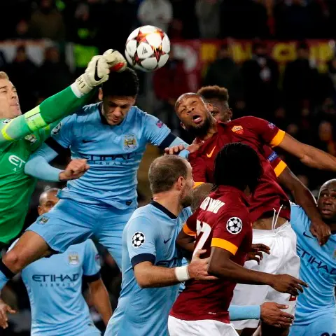 Football: Man City complete great escape with win in Rome