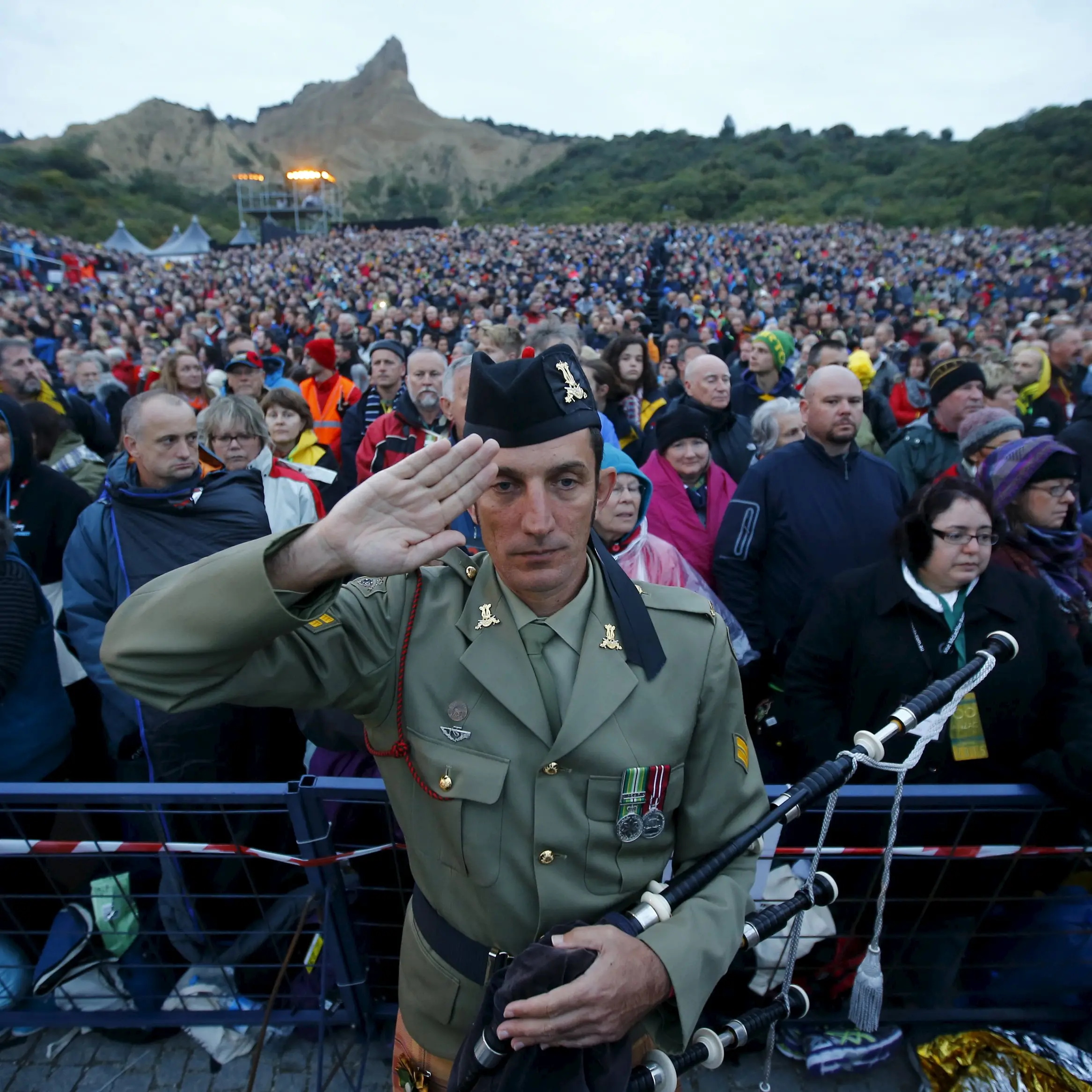 Tears and pride on Gallipoli peninsula