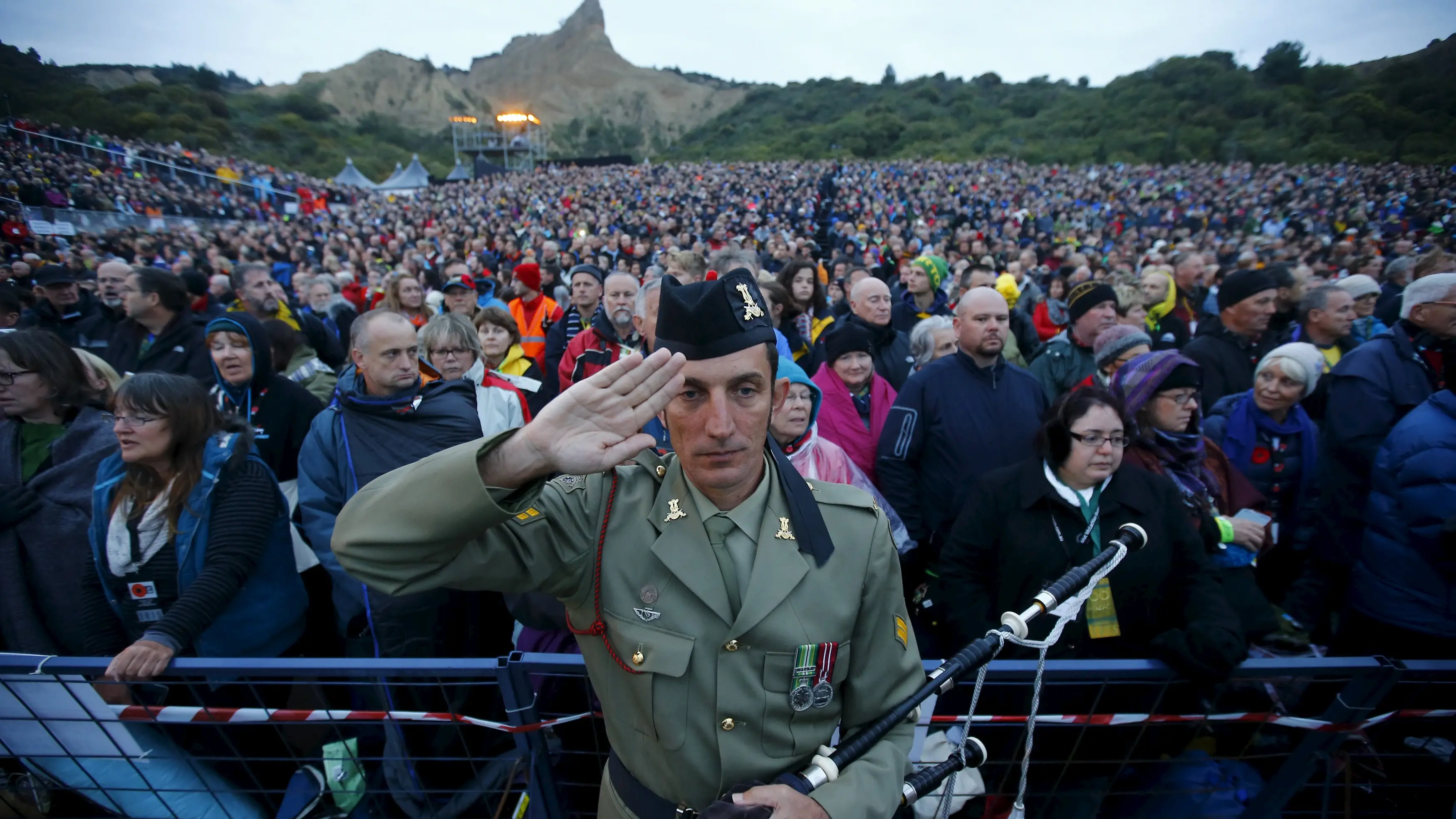 Tears and pride on Gallipoli peninsula