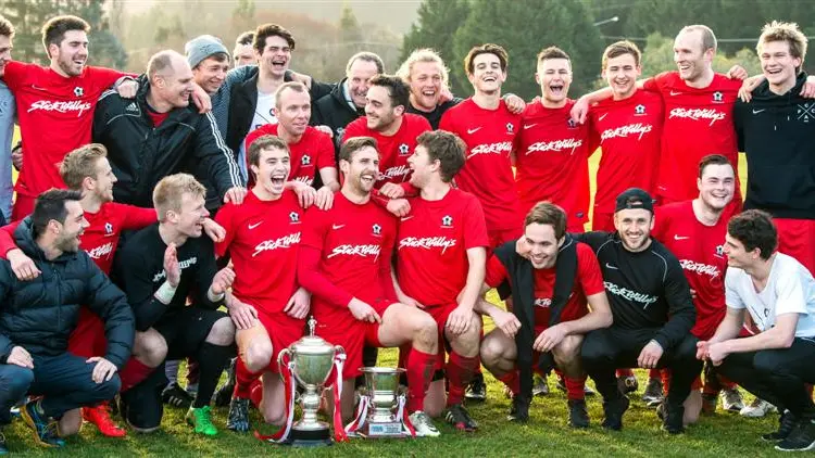 Football: Cavvy claims title in style