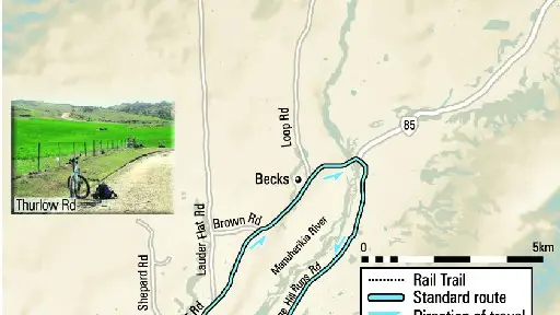 Mountain bike ride includes best part of Rail Trail