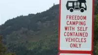 First fines for errant freedom campers