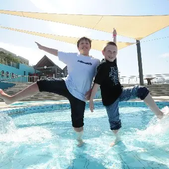 Getting in the swim