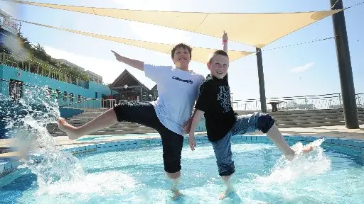 Getting in the swim