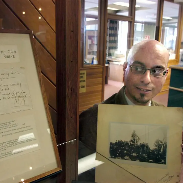 City's links with Burns on display