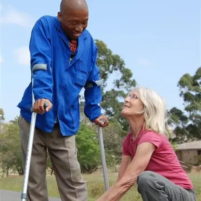 Volunteer addicted to helping