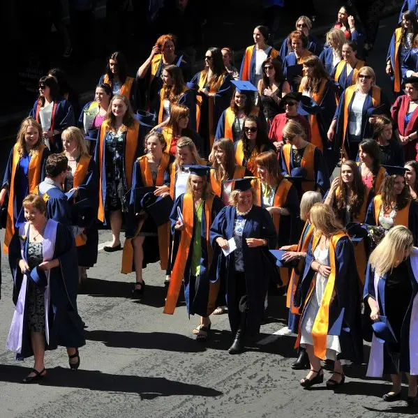 Sun shines on their parade