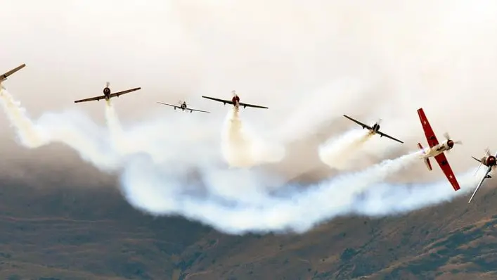 Exhilarating displays as weather bullet dodged