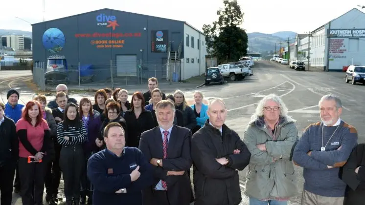 Businesses opposed to cycleway