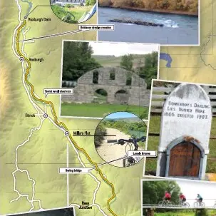 Roxburgh Dam trail to Lawrence strikes gold