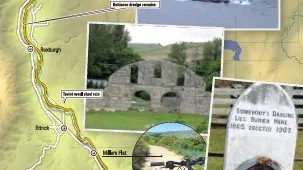 Roxburgh Dam trail to Lawrence strikes gold