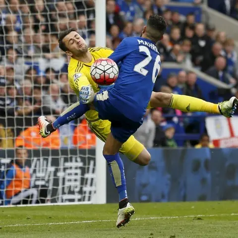 Football: Win moves Leicester closer to title