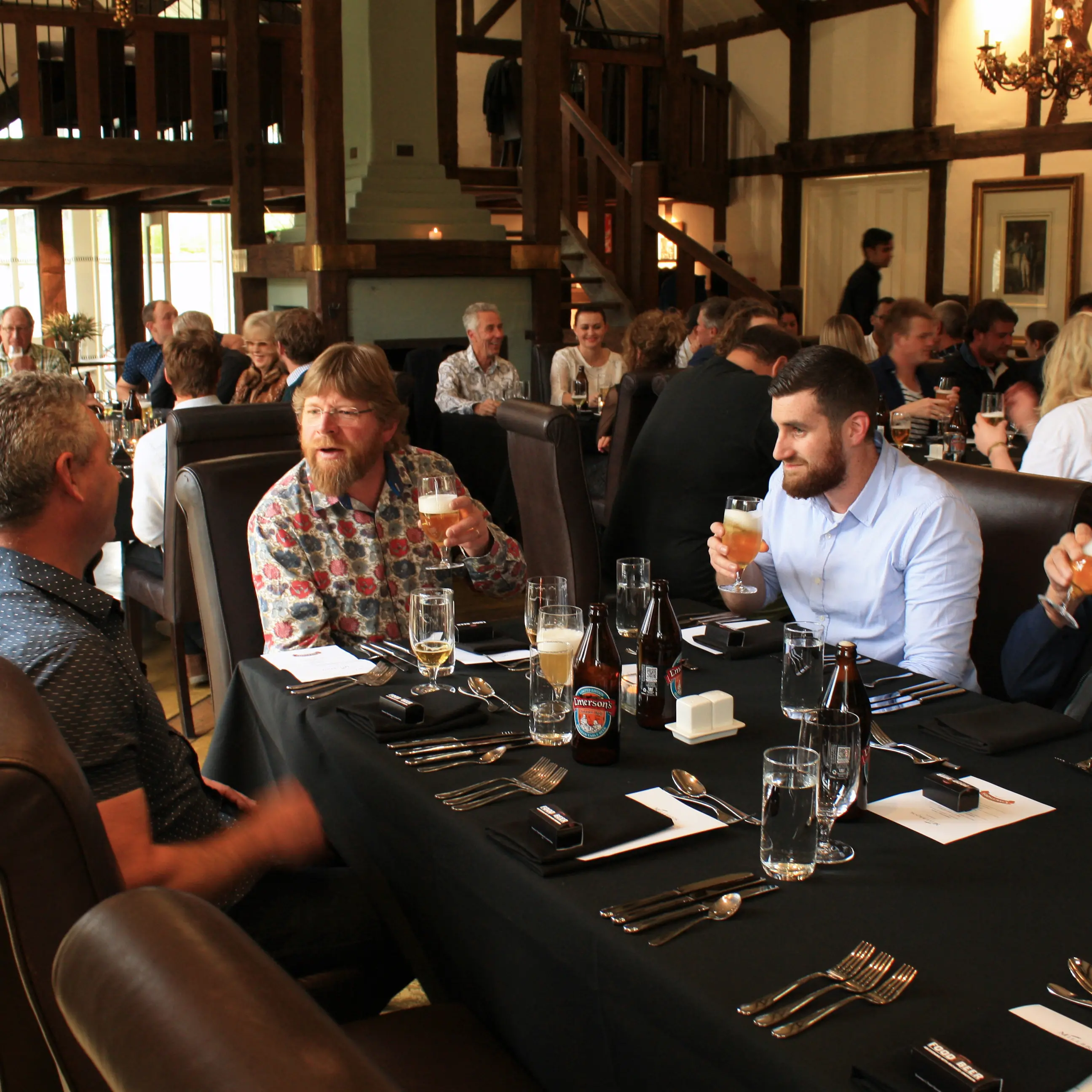 'Beef steaks and porter are good belly mortar'