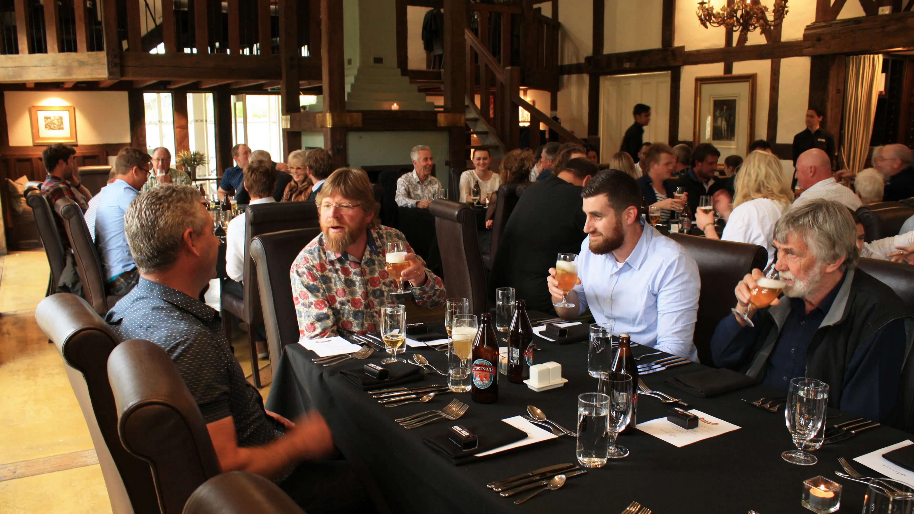 'Beef steaks and porter are good belly mortar'