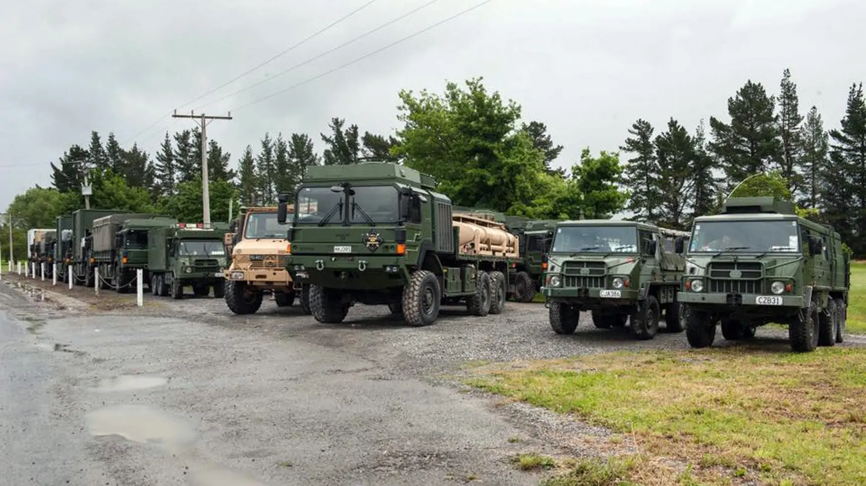 No easy crossing for army convoy to Kaikoura